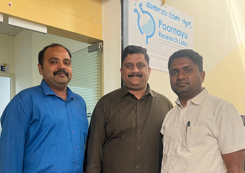 Poornayu Labs Industrial Visit